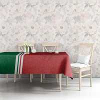 Custom Morocco Football Tablecloth Go Atlas Lions - Wonder Print Shop