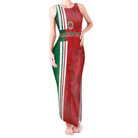 Custom Morocco Football Tank Maxi Dress Go Atlas Lions - Wonder Print Shop