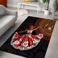 Sega Traditional Dance Area Rug Paisley Mix African Pattern