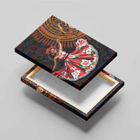 Sega Traditional Dance Canvas Wall Art Paisley Mix African Pattern