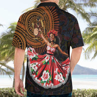 Sega Traditional Dance Hawaiian Shirt Paisley Mix African Pattern