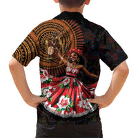 Sega Traditional Dance Hawaiian Shirt Paisley Mix African Pattern