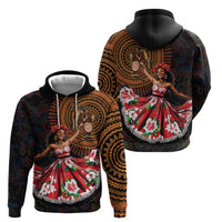 Sega Traditional Dance Hoodie Paisley Mix African Pattern