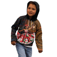 Sega Traditional Dance Kid Hoodie Paisley Mix African Pattern