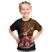 Sega Traditional Dance Kid T Shirt Paisley Mix African Pattern