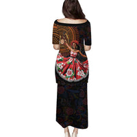 Sega Traditional Dance Puletasi Paisley Mix African Pattern - Wonder Print Shop