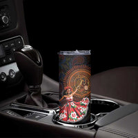 Sega Traditional Dance Skinny Tumbler Paisley Mix African Pattern - Wonder Print Shop