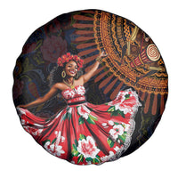 Sega Traditional Dance Spare Tire Cover Paisley Mix African Pattern - Wonder Print Shop
