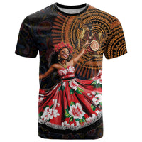 Sega Traditional Dance T Shirt Paisley Mix African Pattern - Wonder Print Shop