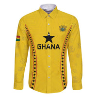 Custom Ghana Football Family Matching Short Sleeve Bodycon Dress and Hawaiian Shirt Go Black Stars