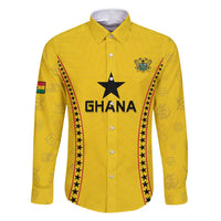 Custom Ghana Football Family Matching Tank Maxi Dress and Hawaiian Shirt Go Black Stars