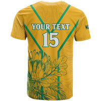 Custom South Africa Soccer T Shirt Go Bafana Bafana