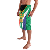 Personalised South Africa Lavalava Coat Of Arms Flag Style