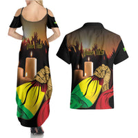 Personalised Mali Martyrs Day Couples Matching Summer Maxi Dress and Hawaiian Shirt 26 March