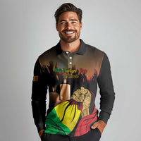 Personalised Mali Martyrs Day Long Sleeve Polo Shirt 26 March