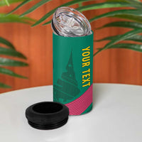 Custom Cameroon Football 4 in 1 Can Cooler Tumbler Waka Waka - This Time For Africa