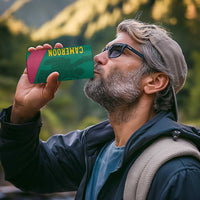 Custom Cameroon Football 4 in 1 Can Cooler Tumbler Waka Waka - This Time For Africa