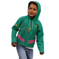 Custom Cameroon Football Kid Hoodie Waka Waka - This Time For Africa