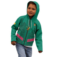 Custom Cameroon Football Kid Hoodie Waka Waka - This Time For Africa