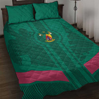 Cameroon Football Quilt Bed Set Waka Waka - This Time For Africa