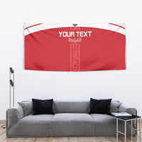 Custom Egypt Football Tapestry Yalla Yalla Pharaohs - Red Ver