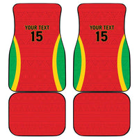 Custom Guinea-Bissau Football Car Mats Vamos Djurtus
