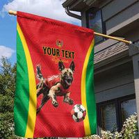 Custom Guinea-Bissau Football Garden Flag Vamos Djurtus