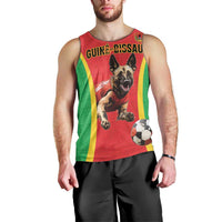 Custom Guinea-Bissau Football Men Tank Top Vamos Djurtus
