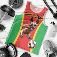 Custom Guinea-Bissau Football Men Tank Top Vamos Djurtus