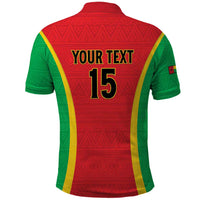 Custom Guinea-Bissau Football Polo Shirt Vamos Djurtus