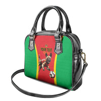 Custom Guinea-Bissau Football Shoulder Handbag Vamos Djurtus