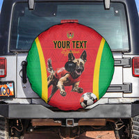Custom Guinea-Bissau Football Spare Tire Cover Vamos Djurtus