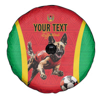 Custom Guinea-Bissau Football Spare Tire Cover Vamos Djurtus