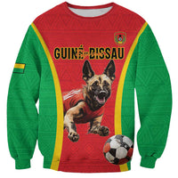 Custom Guinea-Bissau Football Sweatshirt Vamos Djurtus