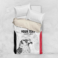 Custom Sudan Football Bedding Set Yalla Falcons of Jediane