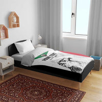 Custom Sudan Football Bedding Set Yalla Falcons of Jediane