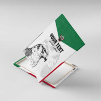 Custom Sudan Football Canvas Wall Art Yalla Falcons of Jediane