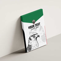 Custom Sudan Football Canvas Wall Art Yalla Falcons of Jediane