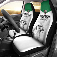Custom Sudan Football Car Seat Cover Yalla Falcons of Jediane