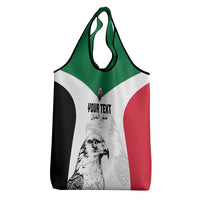 Custom Sudan Football Grocery Bag Yalla Falcons of Jediane