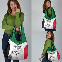 Custom Sudan Football Grocery Bag Yalla Falcons of Jediane