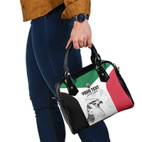 Custom Sudan Football Shoulder Handbag Yalla Falcons of Jediane