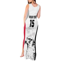 Custom Sudan Football Tank Maxi Dress Yalla Falcons of Jediane