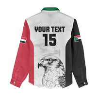 Custom Sudan Football Women Casual Shirt Yalla Falcons of Jediane