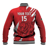 Custom Libya Football Baseball Jacket Forza Libya