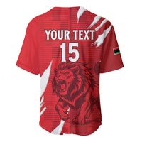 Custom Libya Football Baseball Jersey Forza Libya
