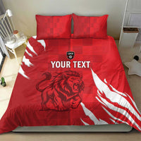 Custom Libya Football Bedding Set Forza Libya