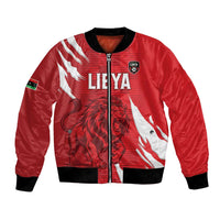 Custom Libya Football Bomber Jacket Forza Libya