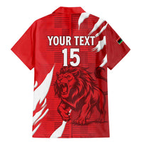 Custom Libya Football Family Matching Mermaid Dress and Hawaiian Shirt Forza Libya