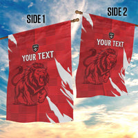 Custom Libya Football Garden Flag Forza Libya